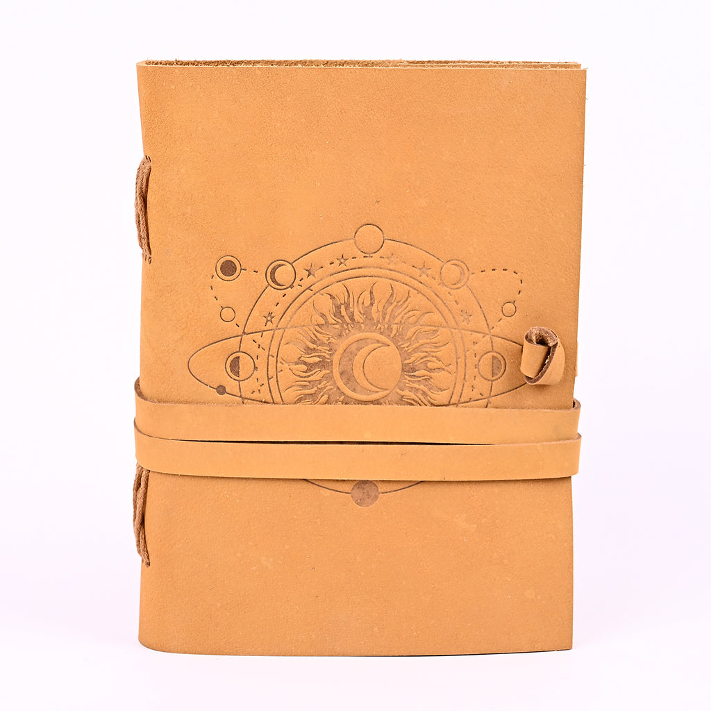 Faces of Moon – Premium Leather Diary