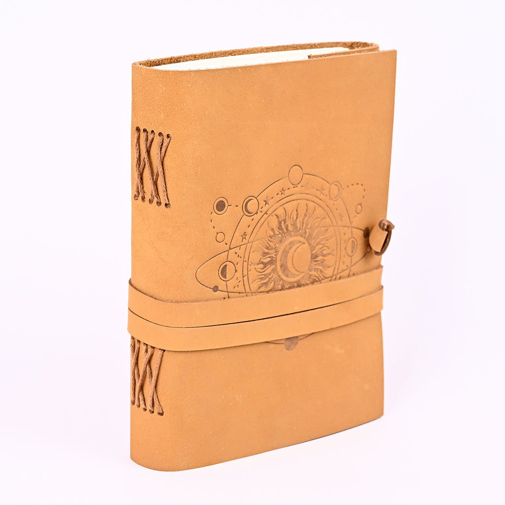 Faces of Moon – Premium Leather Diary