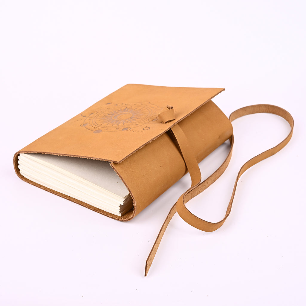 Faces of Moon – Premium Leather Diary